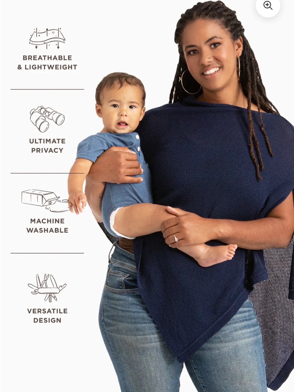 We are Amma Nursing cover cocoon NWT - Picture 6 of 11